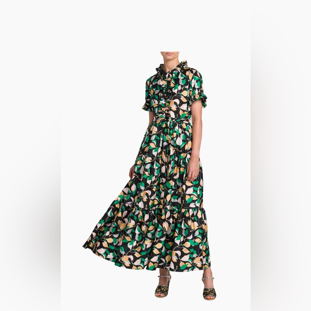 LA DoubleJ Multicolor Patterned Dress